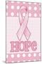 Pink Polka Dot Hope-Melinda Hipsher-Mounted Giclee Print