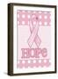 Pink Polka Dot Hope-Melinda Hipsher-Framed Giclee Print