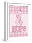 Pink Polka Dot Hope-Melinda Hipsher-Framed Giclee Print