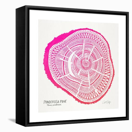 Pink Ponderosa-Cat Coquillette-Framed Stretched Canvas