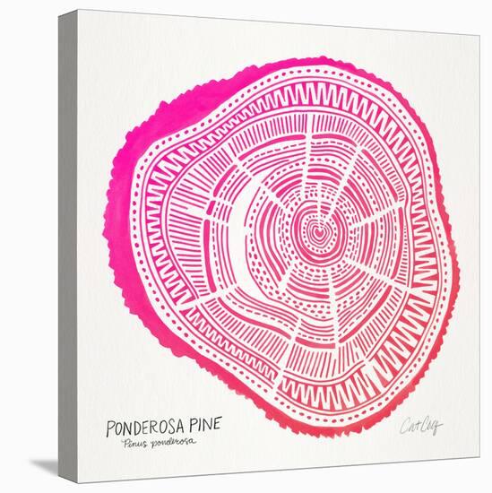 Pink Ponderosa-Cat Coquillette-Stretched Canvas