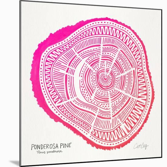 Pink Ponderosa-Cat Coquillette-Mounted Giclee Print