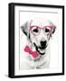 Pink Pop on Pup-Susan Bryant-Framed Art Print