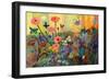 Pink Poppies in Paradise-Robin Maria-Framed Premium Giclee Print