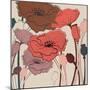 Pink Poppies-null-Mounted Art Print