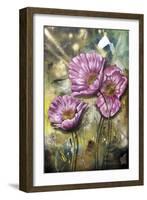 Pink Poppies-Cherie Roe Dirksen-Framed Giclee Print