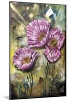 Pink Poppies-Cherie Roe Dirksen-Mounted Giclee Print