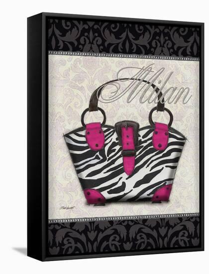 Pink Purse I-Todd Williams-Framed Stretched Canvas