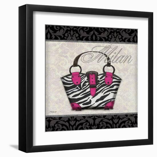 Pink Purse Square I-Todd Williams-Framed Art Print