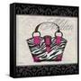 Pink Purse Square I-Todd Williams-Framed Stretched Canvas