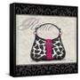 Pink Purse Square II-Todd Williams-Framed Stretched Canvas