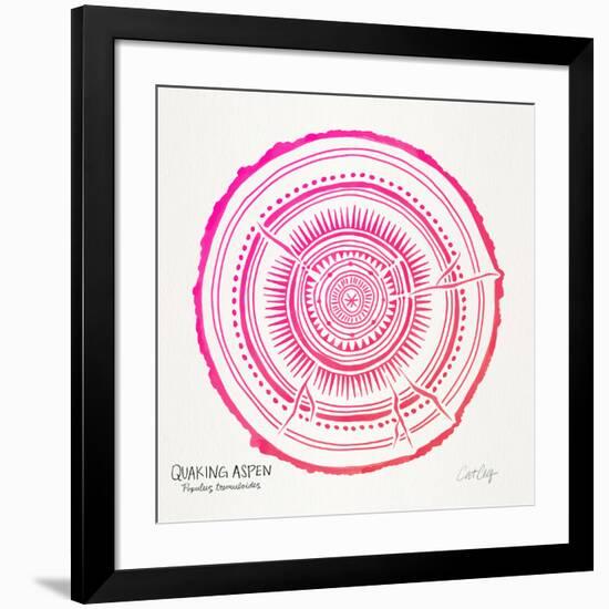Pink Quaking-Cat Coquillette-Framed Giclee Print