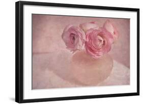 Pink Ranunculus Bouquet-Cora Niele-Framed Photographic Print