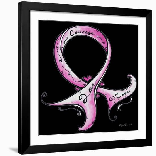 Pink Ribbon 2-Megan Aroon Duncanson-Framed Giclee Print