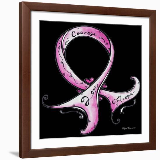 Pink Ribbon 2-Megan Aroon Duncanson-Framed Giclee Print