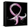 Pink Ribbon 2-Megan Aroon Duncanson-Framed Stretched Canvas