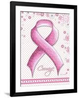 Pink Ribbon 2-Megan Duncanson-Framed Giclee Print