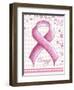 Pink Ribbon 2-Megan Duncanson-Framed Giclee Print