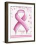 Pink Ribbon 2-Megan Duncanson-Framed Giclee Print