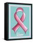 Pink Ribbon 5-Megan Duncanson-Framed Stretched Canvas