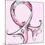 Pink Ribbon Breast Cancer-Megan Aroon Duncanson-Mounted Art Print