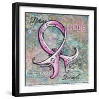 Pink Ribbon Hope-Megan Aroon Duncanson-Framed Giclee Print