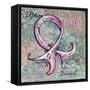 Pink Ribbon Hope-Megan Aroon Duncanson-Framed Stretched Canvas