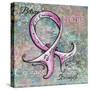 Pink Ribbon Hope-Megan Aroon Duncanson-Stretched Canvas