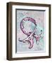 Pink Ribbon Hope-Megan Duncanson-Framed Giclee Print