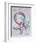 Pink Ribbon Hope-Megan Duncanson-Framed Giclee Print