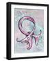 Pink Ribbon Hope-Megan Duncanson-Framed Giclee Print