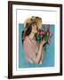 "Pink Rose Bouquet,"June 18, 1927-Penrhyn Stanlaws-Framed Giclee Print