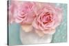 Pink Rose Bouquet-Cora Niele-Stretched Canvas
