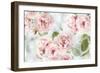 Pink Rose Garden III-Joanna Lane-Framed Art Print