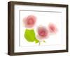 Pink rose-Kiyoshi Miyagawa-Framed Photographic Print