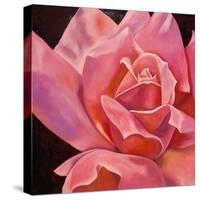 Pink Rose-Hyunah Kim-Stretched Canvas