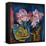 Pink Roses, 1918-Ernst Ludwig Kirchner-Framed Stretched Canvas