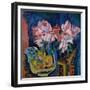 Pink Roses, 1918-Ernst Ludwig Kirchner-Framed Giclee Print