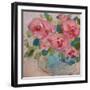 Pink Roses Abstract-Kristy Andrews-Framed Art Print