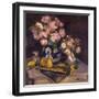 Pink Roses and Pears-Allayn Stevens-Framed Art Print