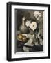 Pink Roses in a Glass Vase-Samuel John Peploe-Framed Giclee Print