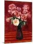 Pink Roses-William James Glackens-Mounted Giclee Print