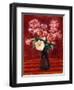 Pink Roses-William James Glackens-Framed Giclee Print