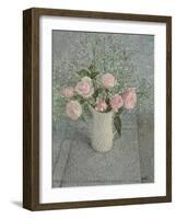 Pink Roses-Maurice Sheppard-Framed Giclee Print