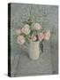 Pink Roses-Maurice Sheppard-Stretched Canvas