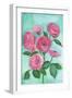 Pink Roses-Elizabeth Rider-Framed Giclee Print