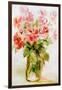 Pink Roses-Joan Thewsey-Framed Giclee Print