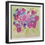 Pink Roses-Farida Zaman-Framed Art Print