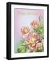 Pink Roses-Olga And Alexey Drozdov-Framed Giclee Print