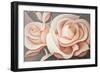 Pink Roses-Lea Faucher-Framed Art Print